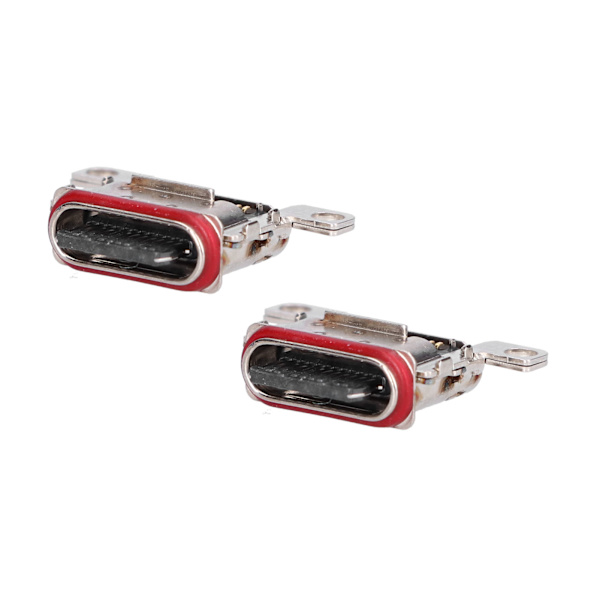 2 stk USB-kontaktkort, utskiftbar, praktisk ladeplugg for Samsung S21 Ultra 5G