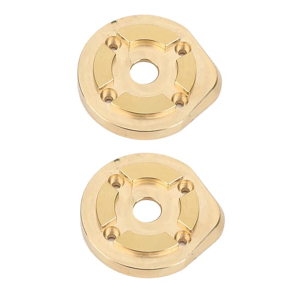 1 par RC front bak messing balansevekt portal drivhushette passer for Axial Capra1.9