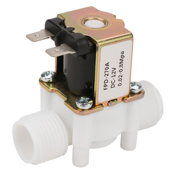12V G1/2\" NC Elektrisk Inlopps Magnetventil för Vattendispenser