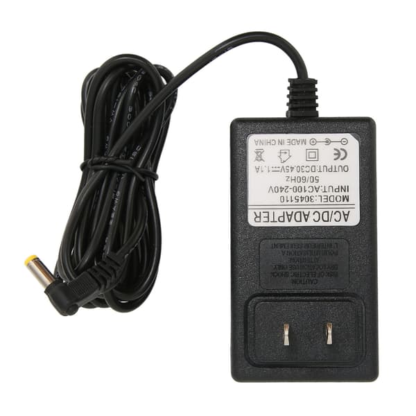 Dammsugarladdare Anti-interferens Kortslutningsskydd 30.45V/1.1A Strömadapter 100‑240V US-kontakt
