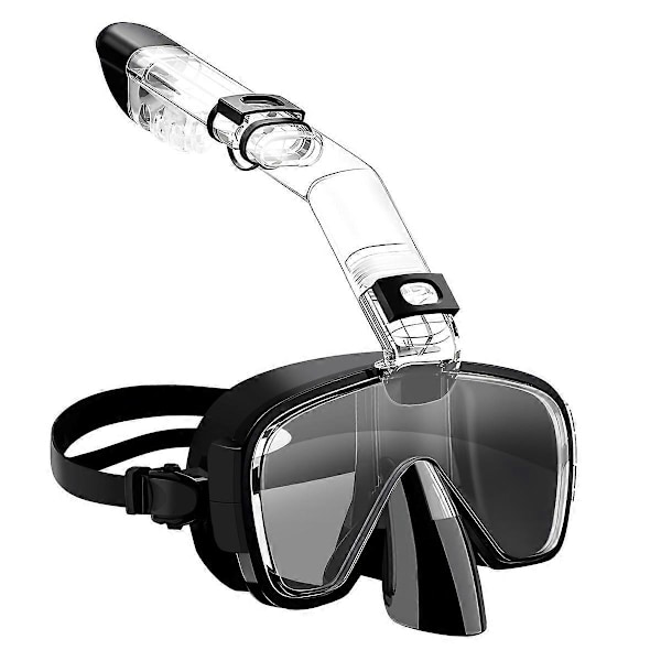 Snorkel Vikbar Dykmask - Svart