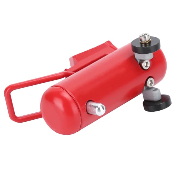 RC-simulering luftpump metalltillbehör passar för TRX4 90046 D90 CC01 1/10 RC bilmodellRöd