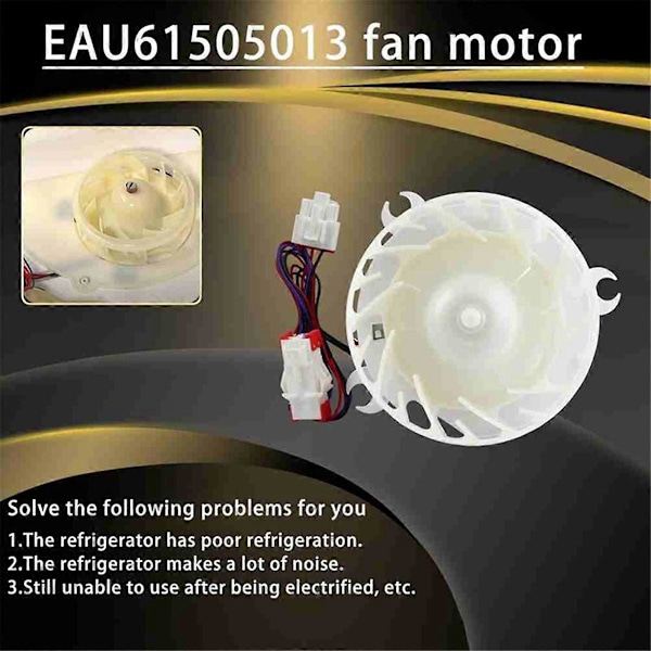 EAU64824401 Blæsermotor til LGKenmore Køleskabsfordamperblæsermotor
