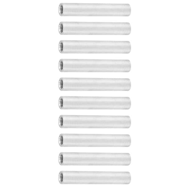 10 stk. Runde afstandsstykker Aluminiumlegering Hungevind Interval Forbindelsessøjle Kit M4x0,7mm Lang 34mm