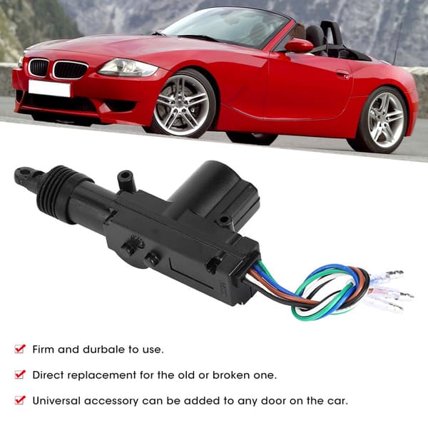 5 Tråds Dörr Master Solenoid Ställdon Motor Popper Central Automatisk Låsning Universal Delar
