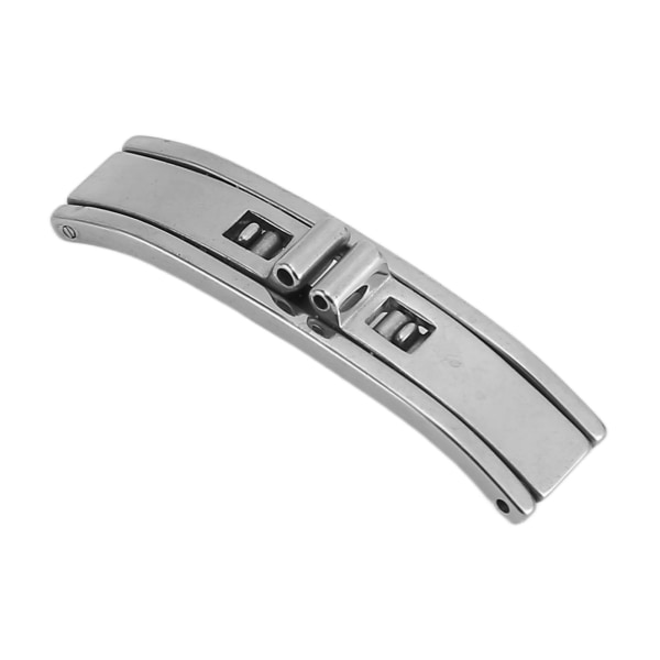 Watch Spänne Rostfritt stål dubbeldragningsvikt utbyte Utplacering Klockband Spänne för watch