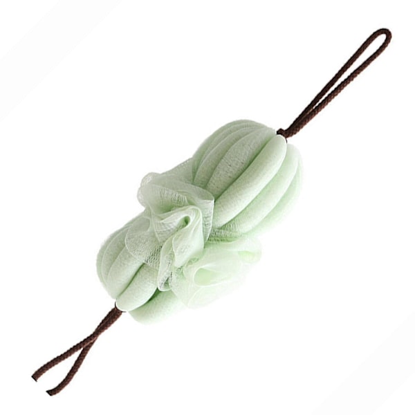 Universal Ryggbad Duschskrubber - Lång Rem Stark Gnuggning Stretchig Kroppsrengöring - Kaesi Rosröd