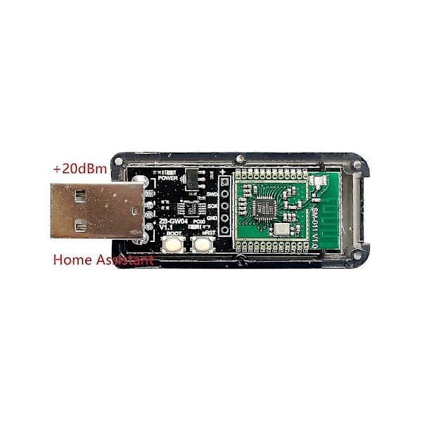 ZigBee 3.0 USB Dongle Zigbee Gateway Analyzer Zigbee2MQTT USB Grensesnitt Capture ZHA NCP Home Assist