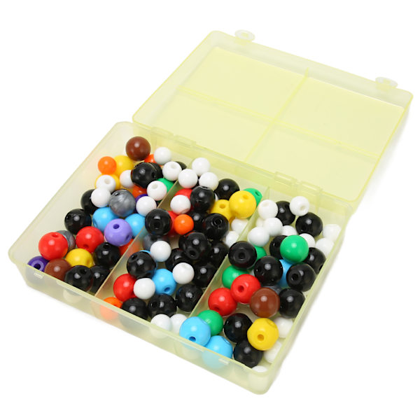 Kemi Molecular Model Kit PP Balls H C O N S Cl Br P I Box Packed Molecular Structure Model for School Education