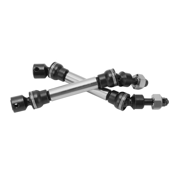 RC Drivakselsett i aluminiumlegering Stål foran bakre drivaksel RC Tilbehør for Arrma 1/10 3S Senton Sølv
