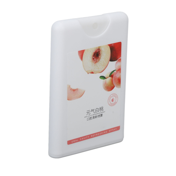 Dålig andedräkt Spray Persika Smak Långvarig Uppfriskande Fin Mist Munvård Spray 20ml