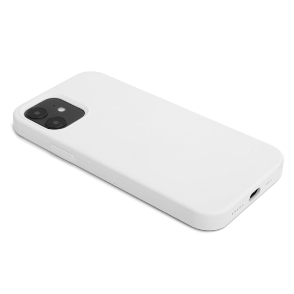 Silikonikotelo suojakotelo matkapuhelinkotelo tukee langatonta latausta sopii iPhone 12/ProWhite