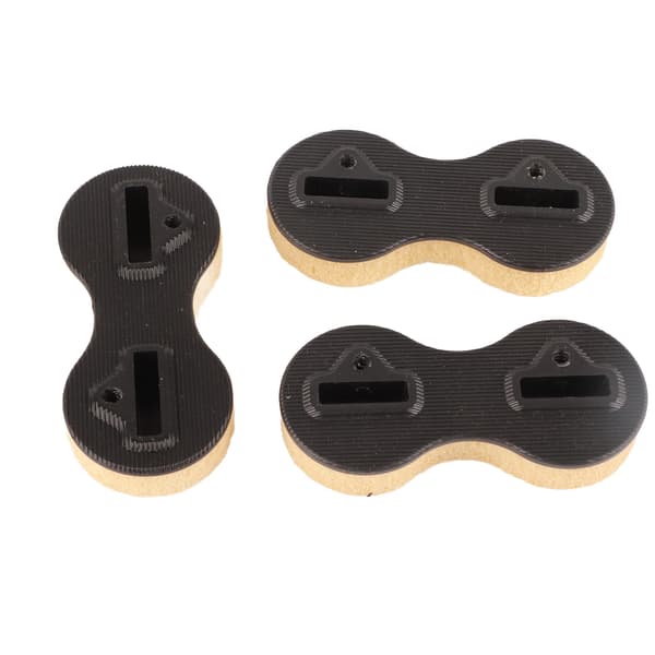 3 stk. surfebrettfinneboks, rund koppformet PVC, ni null graders side surfebrettfinneplugger for surfing på surfebrett