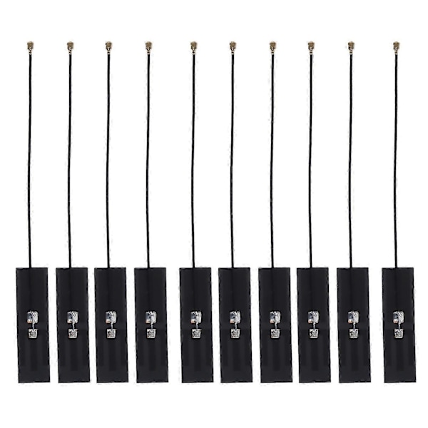 10 stk. FPC Antenne Indbygget 2 Frekvens Fleksibel til WiFi Bluetooth Router NZ?2.4G/5.8G?FPC?003