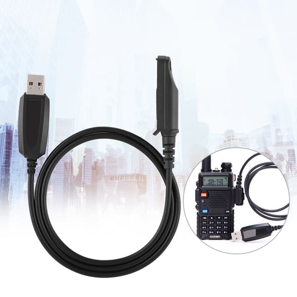 Walkie Talkie USB-programmeringskabel til BaoFeng UV 9R BF R760 BF 9700 BF A58 GT-3WP Retevis RT6