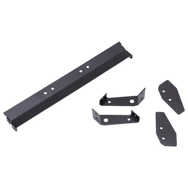 RC Bakvinge 1/10 RC Stjärt Spoiler Vinge Aluminiumlegering 165mm Längd för 1/10 Fjärrkontrollfordon