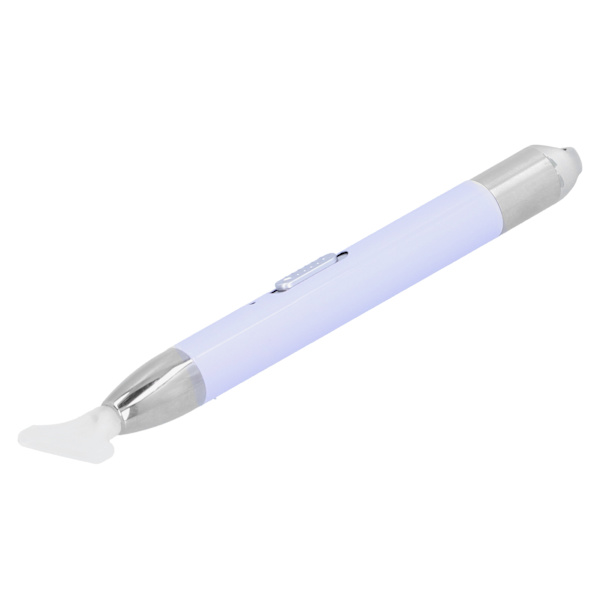 Diamantmaleri Pen Belysning USB Genopladelig DIY CrossStitch Håndværk Værktøjer 6Pcs Spids (Taro Lilla)