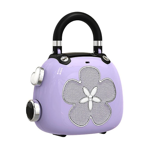 Sød Mini Bluetooth Højtaler Retro Design Kraftig Lyd Bærbar