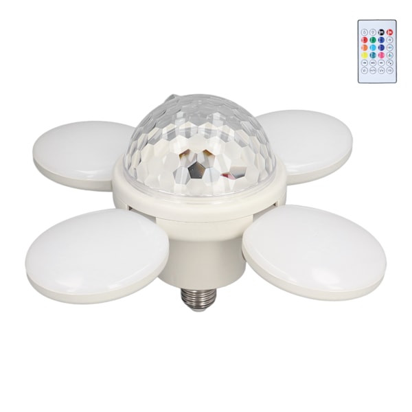 LED-ljus RGBW dimbar synkronisering färgförändring justerbar panel fjärrkontroll spela musik ljus 85‑265V