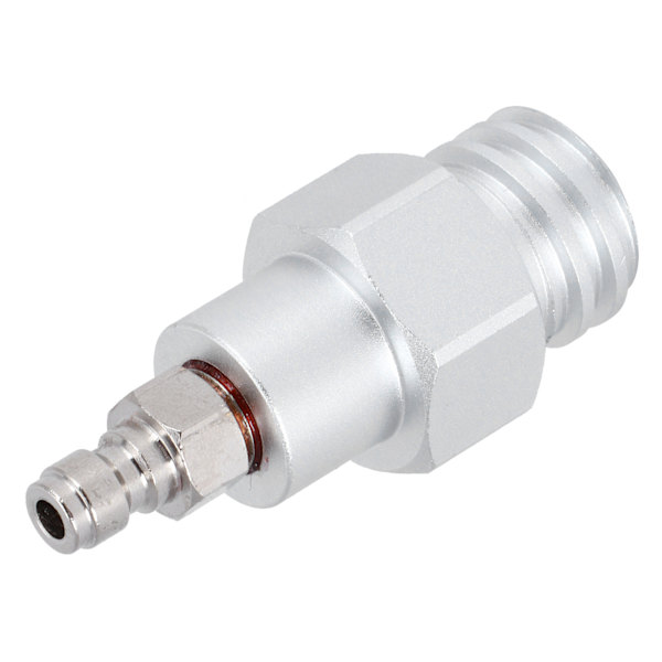 8mm hann hurtigkobling til hann gjenge TR21-4 CO2 sylinder tank adapter kobling for Soda Club (sølv)