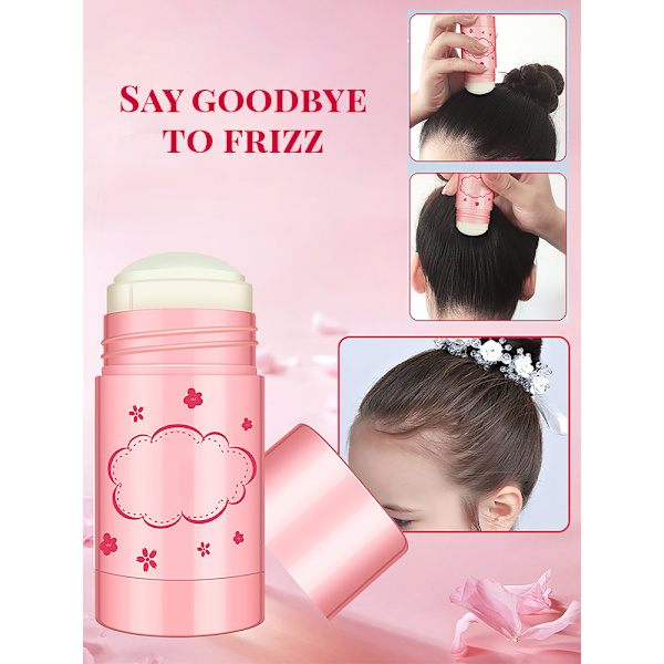 Hårstylingvoks Bærbar Unisex Safe Broken Hair Frizz Fixed Wax til Kvinder Mænd