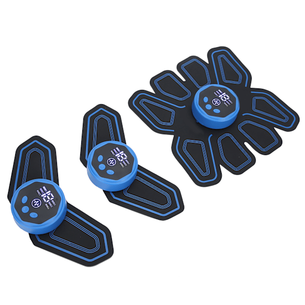 EMS Fitness Belt Sähköinen vatsalihasten treenaaja stimulaattori kiinteyttävä laihdutus vyötärötarra