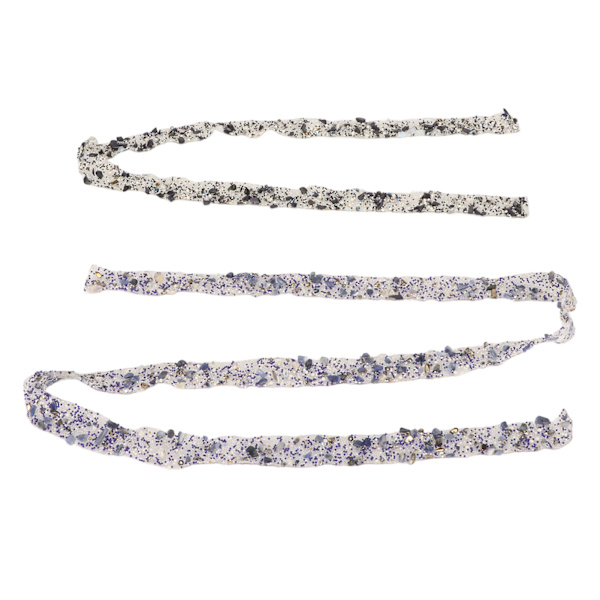 2 STK Harts Rhinestone Strips Band Kristall Glitter Rhinestone Trim för DIY Skoväska Kläder Halsband