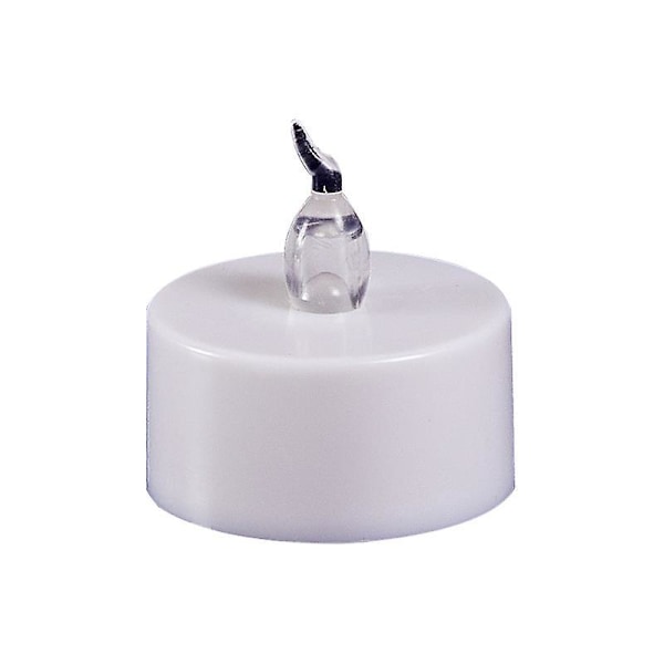 LED Fyrfadslys, 12 Flammeløse LED Lys, Realistiske og Lyse Fyrfadslys, Varmt Lys 3.6*3.8cm