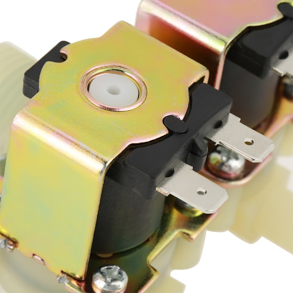 DN20 G3/4 DC 12V Normalt lukket dobbelthodet vanninntak magnetventil for vaskemaskin