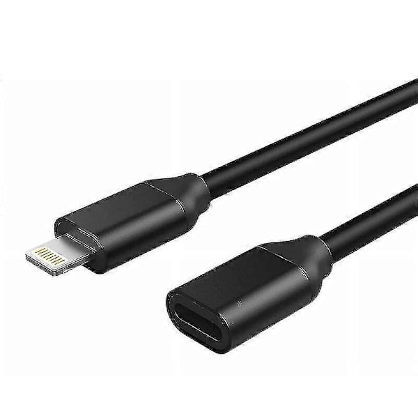 Apple MFi-certifierad 1m Lightning Förlängningskabel för iPhone iPad - Hona till Hane Kontakt