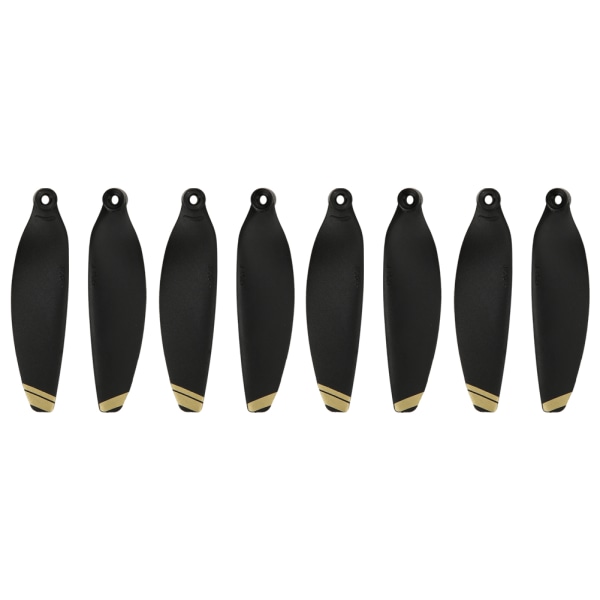 4 stk propelbeskytter 2 par 4726F sort propel passer til MAVIC MINI Drone (guldkant)