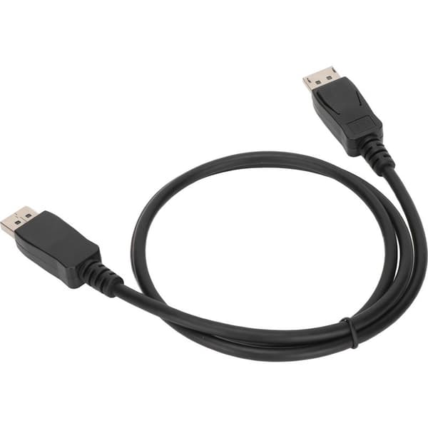 1m nopea 4K 60Hz DisplayPort-kaapeli, urosliitin pölysuojalla