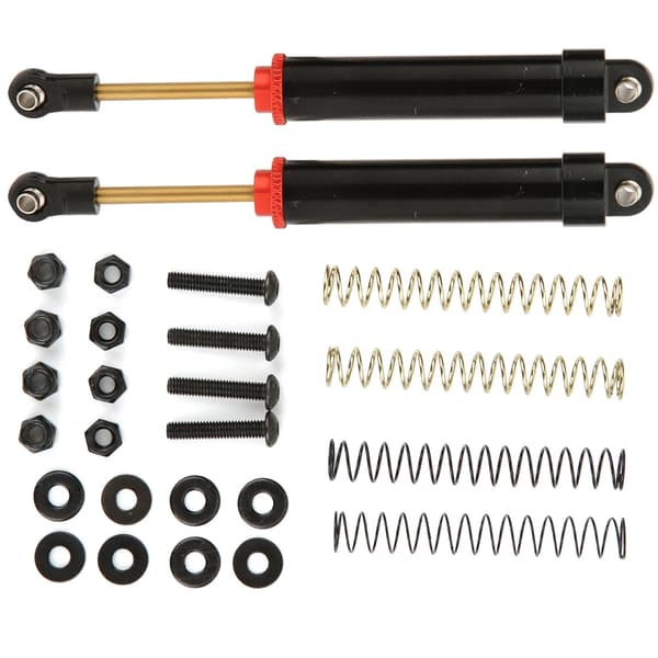 100 mm støddæmpere til SCX10 90046 TRX-4 1/10 RC bil, sort
