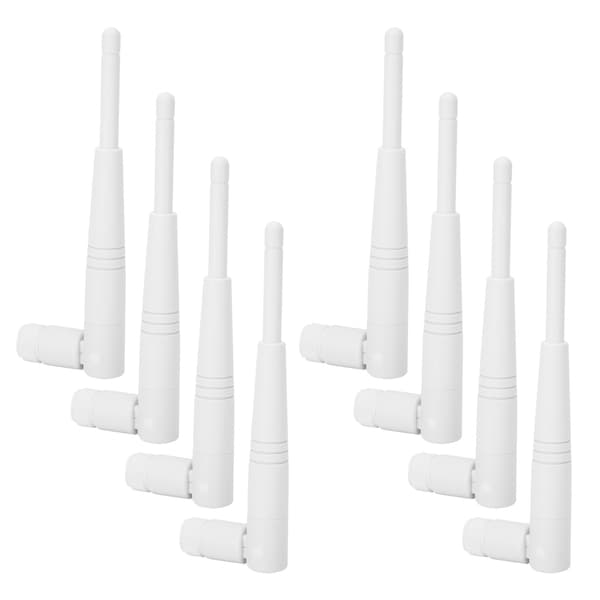 8 stk. WiFi-antenne 2.4G/5G Dual Band 4DBi Omni RPSMA Interface Antenne Computertilbehør