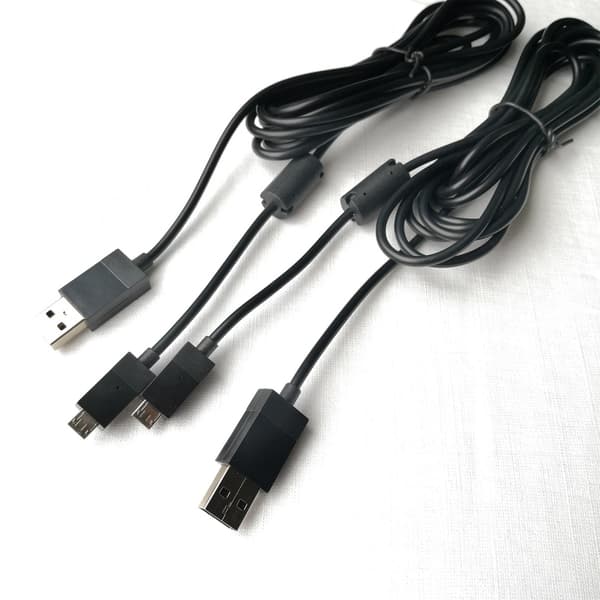 Ladekabel for spillkontroller Universell høyhastighets ladekabel for spilltilbehør 2,75 m