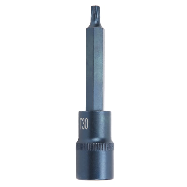 Socket Bit Star S2 Legeret stål Elektrisk Quick Wrench Værktøj Hardware Blueing Blister 1/2X100XT30