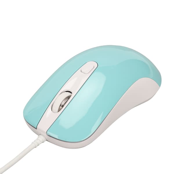 Kablet Gaming Mus RGB Baggrundsbelyst 3500DPI 4 Knapper Ergonomisk Design Kablet Computermus Blå