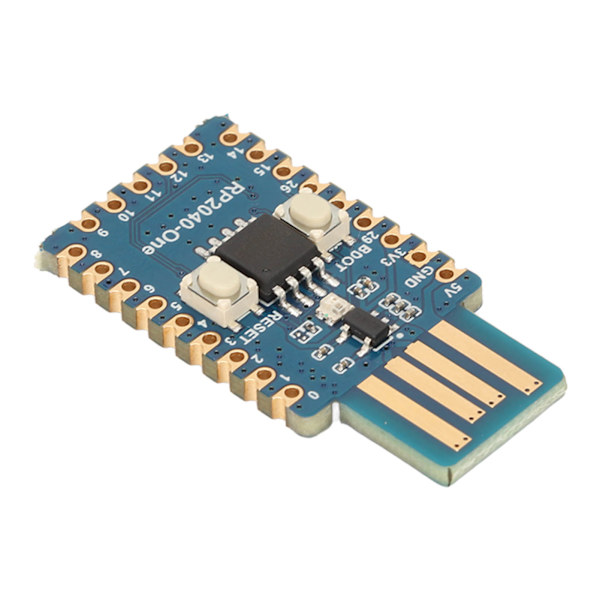Microcontroller RP2040 En USB A Han Port Dual Core 4MB Flash PCB Pico Udvidelseskort til Raspberry Pi