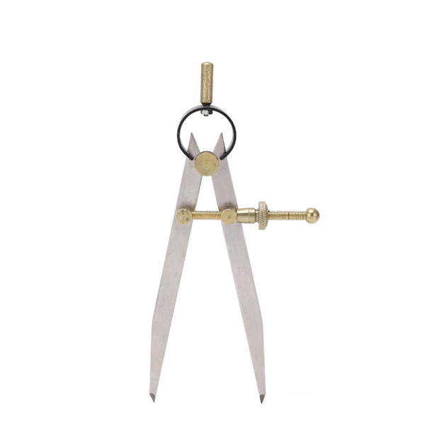 Vinkelhake med hög precision, rostbeständig, justerbar, låsbar läderdelare i guld för DIY-läderhantverk 175 mm
