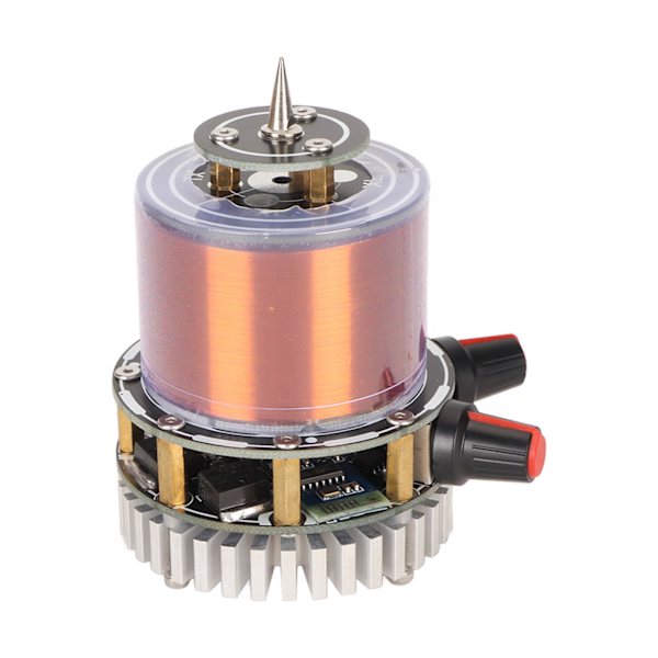 Bluetooth-musikspole Berörbar Thunderlight 48V 1.5A Solid State Musikspole Vetenskaplig Trådlös Överföring Skrivbordsleksak