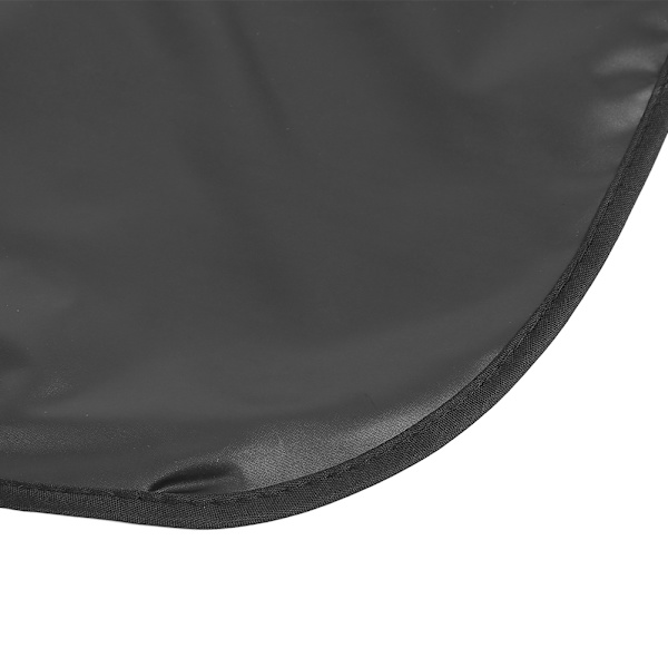 Fashionabla frisörtyg Hårklippning Frisör Frisör Barberare Cape Gown Salong Tool (svart)