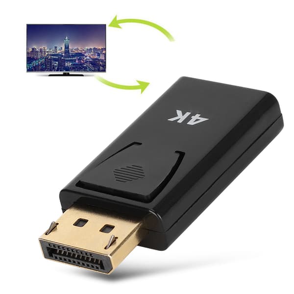 4K 920x1080P Display Port DP til HDMI-adapterkonverter til Win XP/7/8/10/Vista/Mac