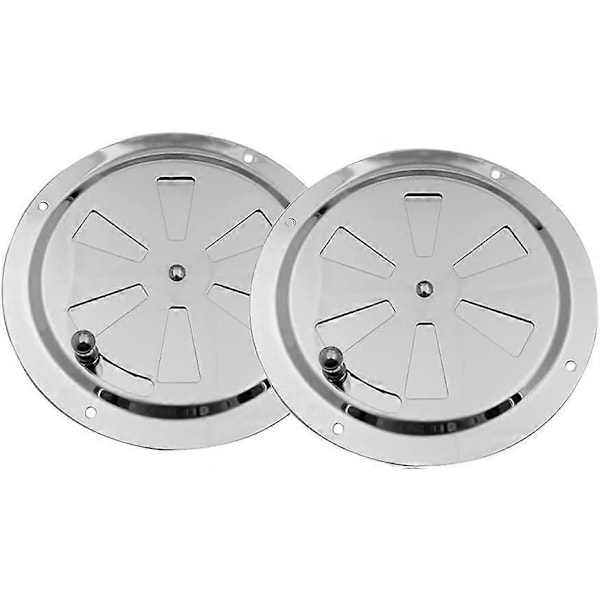 2-delat Runt Ventilationsgaller Ventilationshål Justerbar Ventilation