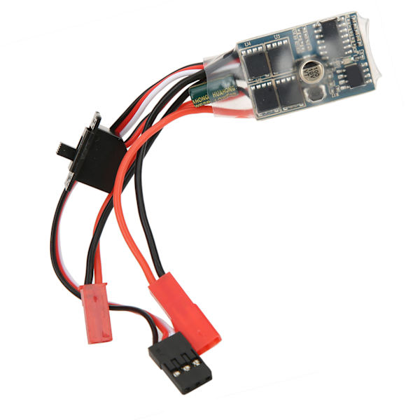 30A 4-8V ESC Kaksisuuntainen RC-moottorin nopeudensäädin 1/16 1/18 1/24 autoveneelle ilman jarrua