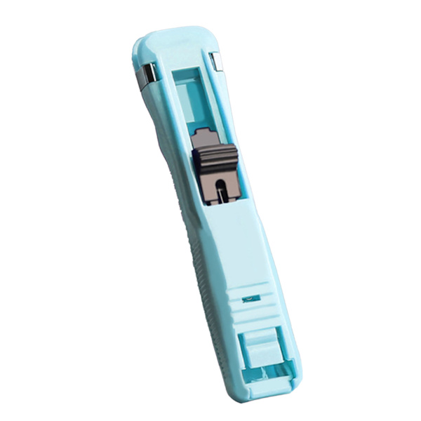 Multi-Purpose håndholdt papirclips dispenser - tidsbesparende og holdbar Light Blue