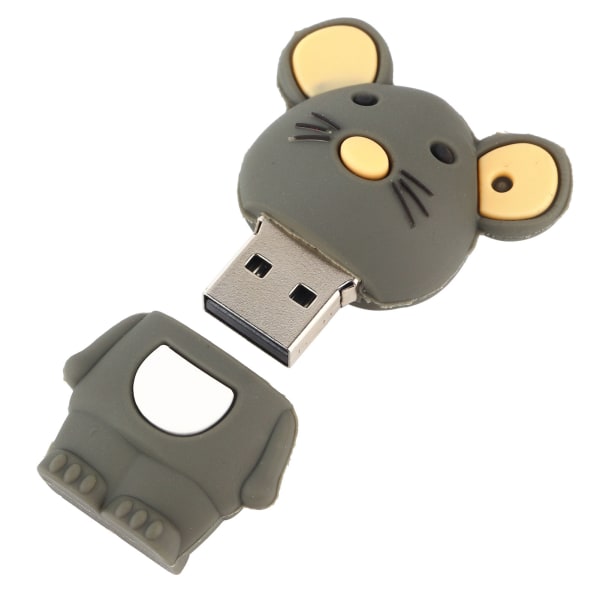 USB Drive Mouse Doll Style U Disk Bærbar Stor lagringsstasjon for datamaskin bærbar PC32GB