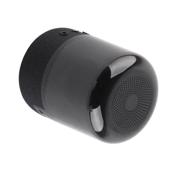 Färgglad glas-högtalare bärbar stereo ljud trådlös Bluetooth-högtalare med 3 ljuslägen för hem utomhus resor
