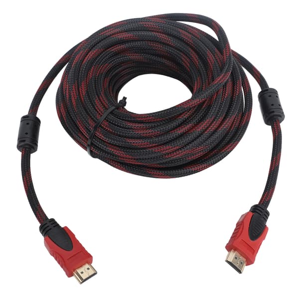 HD Multimedia Interface 1.4-kabel 1080P Plug and Play HD lyd- og videokabel for PC TV-dekoder 15m