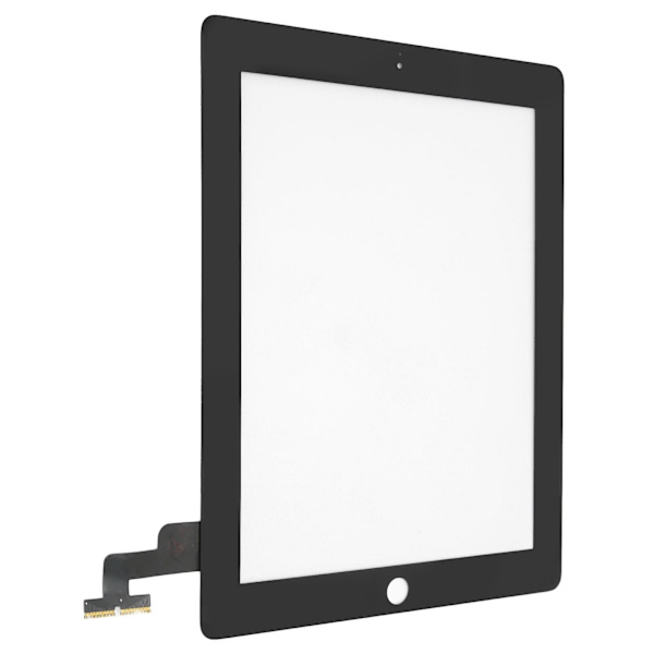 Tablet Digitizer Skärm Akryl Ersättning Tablet Digitizer Touch Screen för IOS 2 Tablet Svart