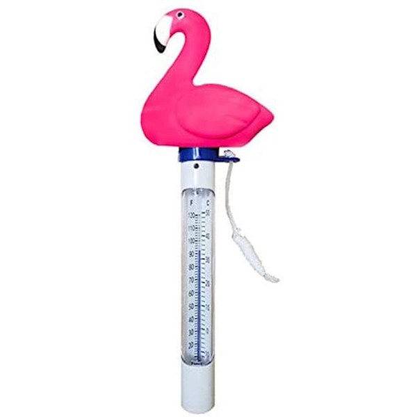 Flytende badetermometer for vanntemperatur med snor, badetermometer for utendørs- og innendørsbassenger, spa og boblebad